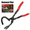 Red and Black Exhaust Hanger Removal Pliers