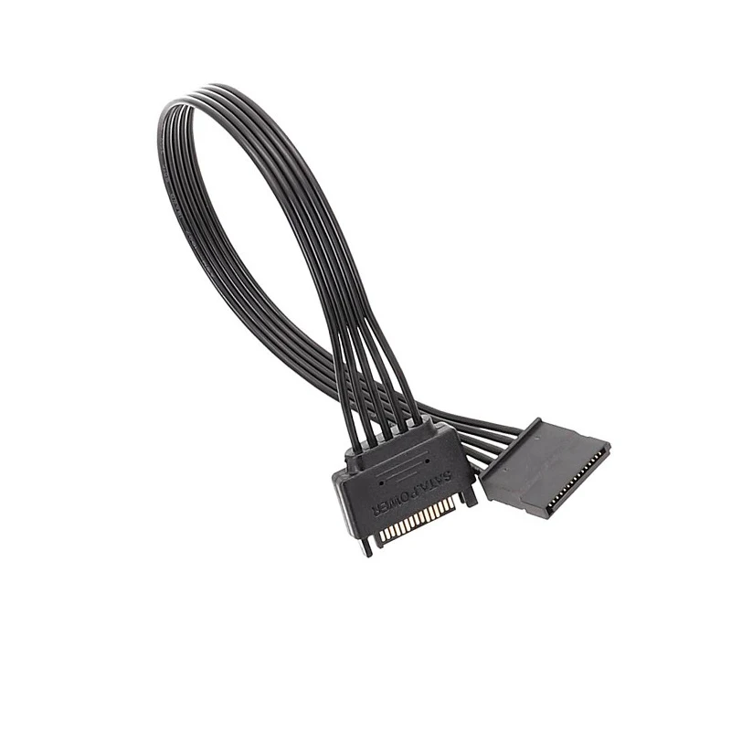 SATA 15Pin Power Cable Extension 30cm 3 SATA 15Pin Power Cable Extension 30cm - Image 3