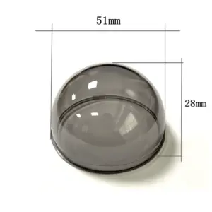 2-Inch Translucent Tea Brown CCTV Dome Shell 4 S075ff2b250354b57bb1ed92b52357886D