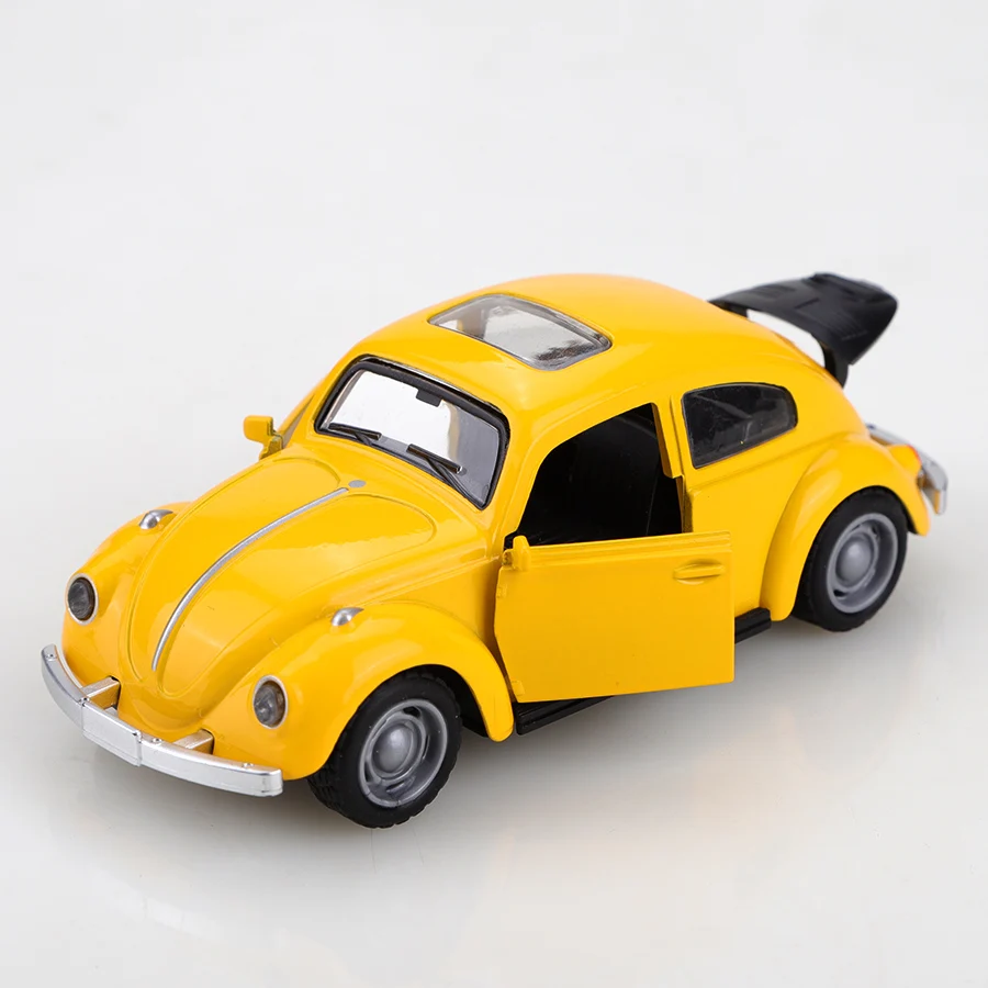 Vintage Volkswagen Beetle Die-Cast Pullback Toy Car 3 Vintage Volkswagen Beetle Die-Cast Pullback Toy Car - Image 3