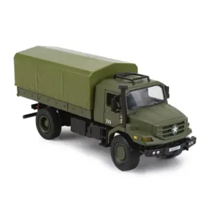 1:36 Military Truck Transporter Diecast Model 10 S07a77f9d65cb43a6972f3d93bf9947c44