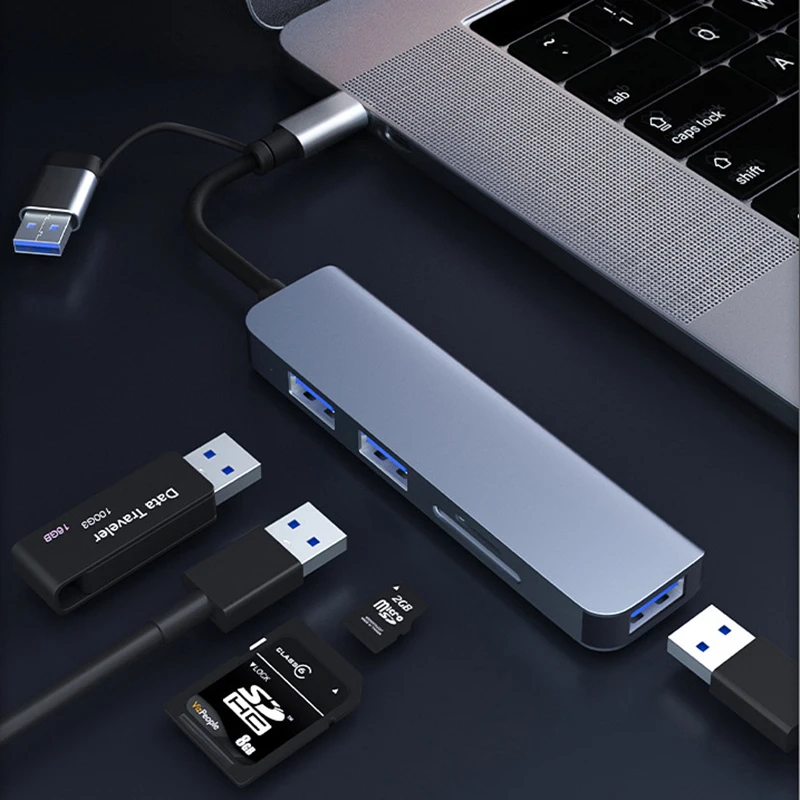 5-in-1 USB Type-C Hub with SD Card Slots 4 5-in-1 USB Type-C Hub with SD Card Slots - Image 4