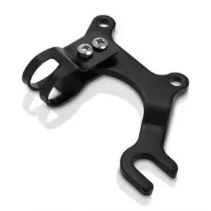 Black Stainless Steel Bike Brake Adapter for Disc Brakes 7 S082631c6525647a4a8613d4c2fc80d3b2