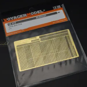 1:35 Scale Metal Bolts and Nuts Set