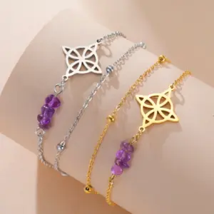 Mystical Stainless Steel Butterfly Charm Bracelet 11 S092ded6ff4f64932a4409d49d8e5cab4l