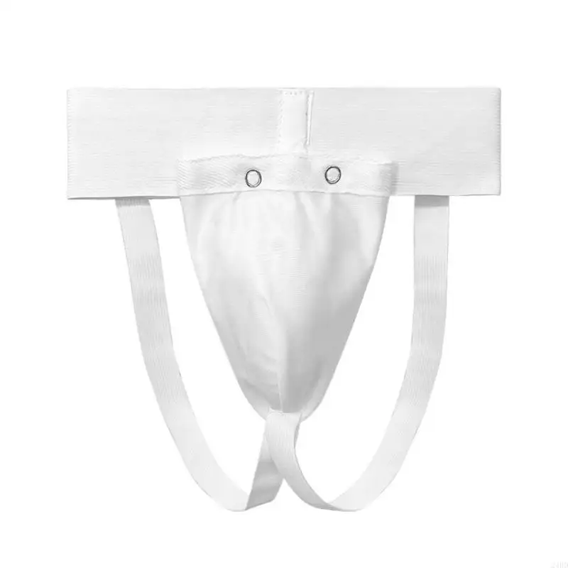 White Shock Absorption Groin Guard for Contact Sports 7 White Shock Absorption Groin Guard for Contact Sports - Image 7