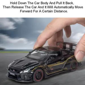 White GTR R35 Diecast Model Car 1:32 Scale 12 S09c5f359924a409499ac4d91dd3fa2823