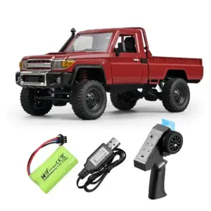 1/12 Scale RC Pickup Truck with LED Lights 16 S0a16a3f065f24376a835b9bfdce3e0a6S