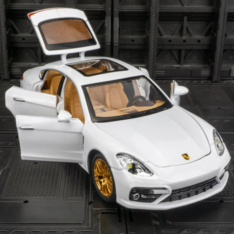 Pink Porsche Panamera Model 1:24 Scale 4 Pink Porsche Panamera Model 1:24 Scale - Image 4