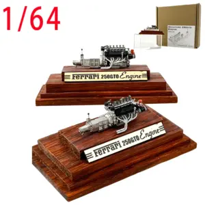 Ferrari 250 Engine Model 1/64 Scale Display