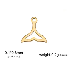 Stainless Steel Fish Tail Jewelry Charms Set 13 S0a873bc70baa49f8a13f9ad67a37659dj