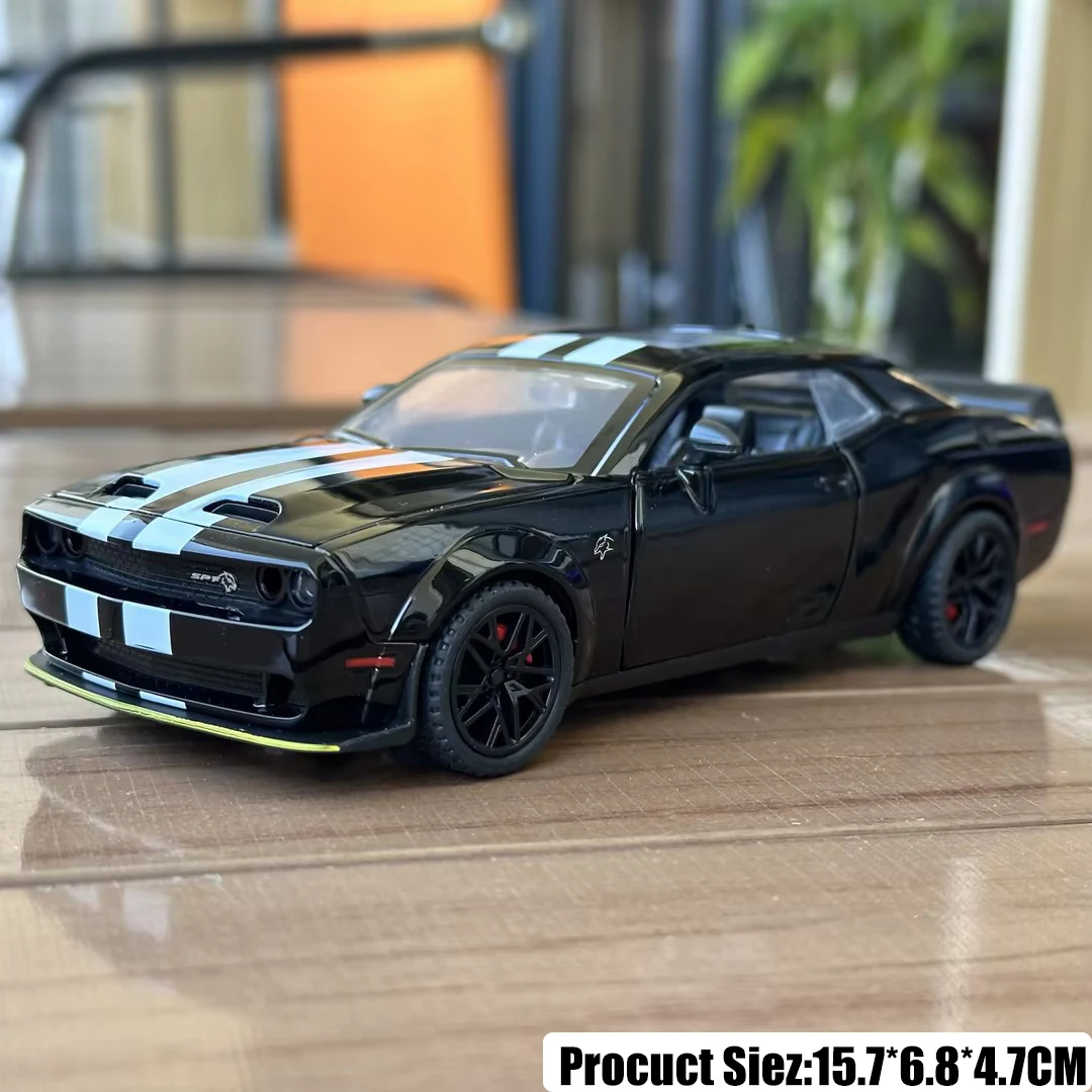 Purple Dodge Challenger SRT Hellcat Diecast Model 7 Purple Dodge Challenger SRT Hellcat Diecast Model - Image 7