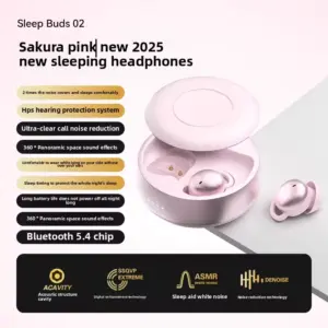 White Wireless Sleep Earphones with Noise Cancellation 10 S0b412ec95a1046fdb451e499ddf82a70I