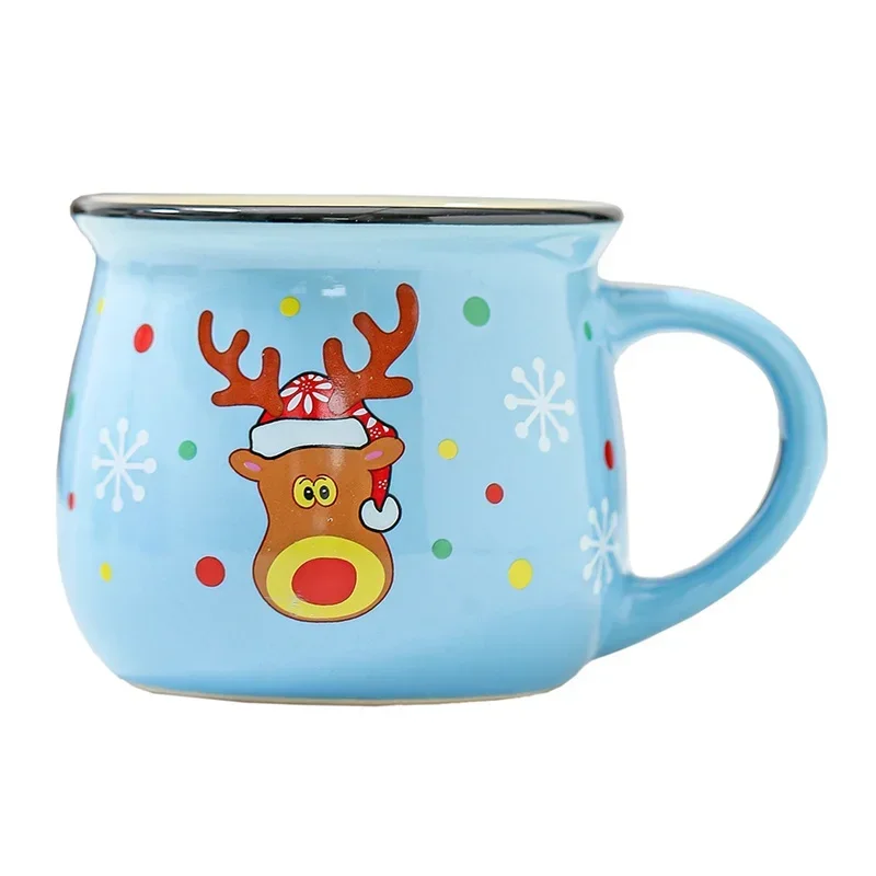 Festive 350mL Ceramic Holiday Mug with Cartoon Designs 6 Festive 350mL Ceramic Holiday Mug with Cartoon Designs - Image 6