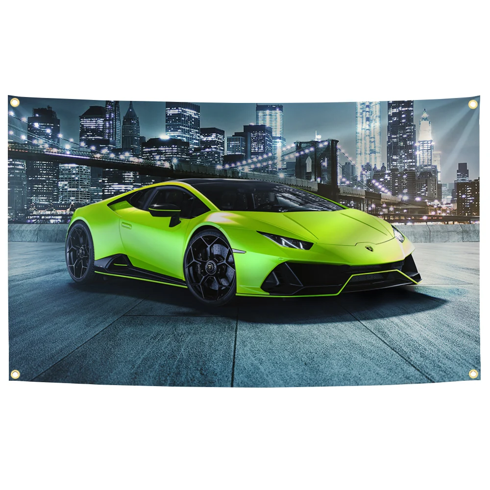 Vibrant Lamborghini Huracan Race Banner 3x5 ft 7 Vibrant Lamborghini Huracan Race Banner 3x5 ft - Image 7