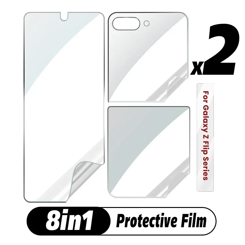 Hydrogel Screen Protector for Samsung Galaxy Z Flip 8 Hydrogel Screen Protector for Samsung Galaxy Z Flip - Image 8