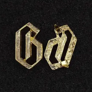 Vintage German Military Epaulet Pair in Gold 19 S0d0cae32616446ef9d8b5ff5d2542054m