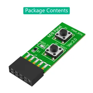 Green 2x5-Pin PC Power Switch Adapter 11 S0d269e60dc634c07aa8bedbf78570e93j