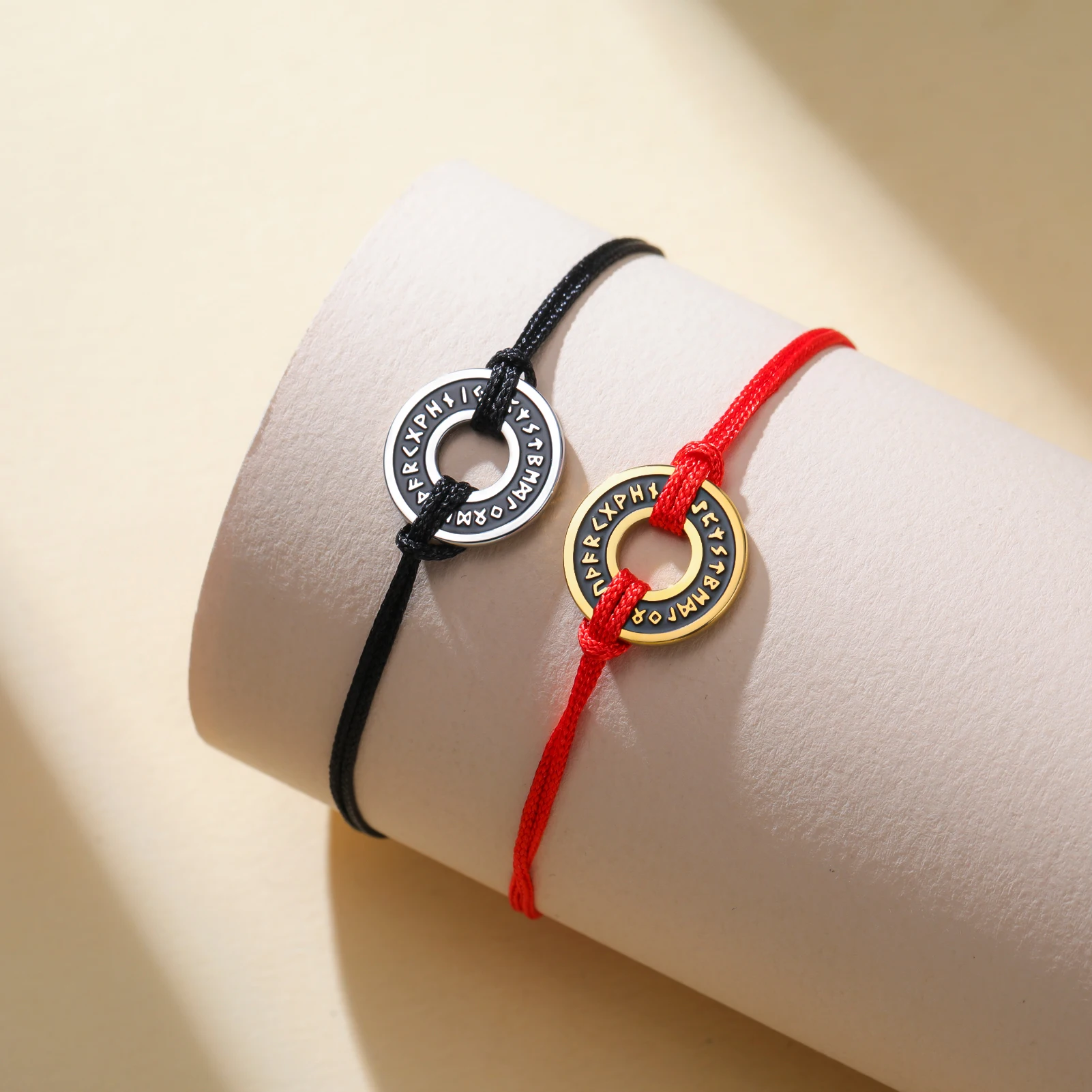 Stainless Steel Nordic Runes Bracelet 5 Stainless Steel Nordic Runes Bracelet - Image 5