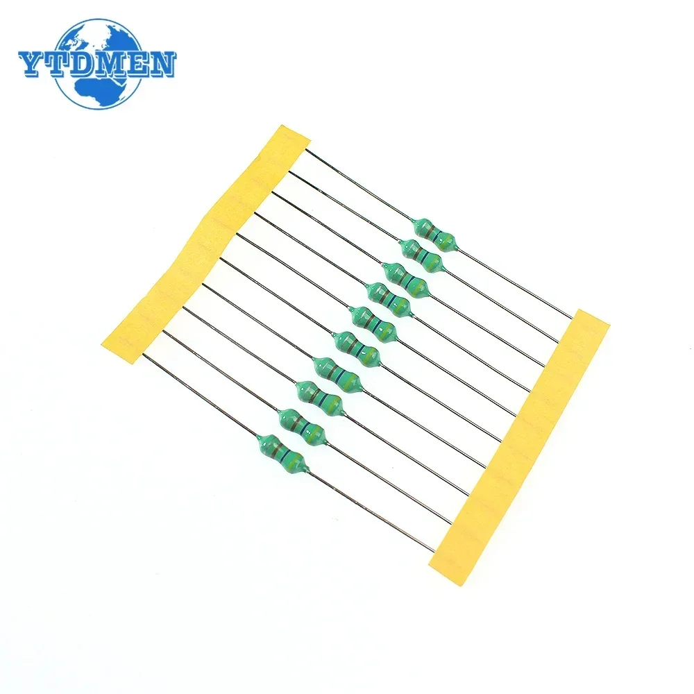 200pcs Axial Lead Color-Coded Inductor Set 2 200pcs Axial Lead Color-Coded Inductor Set - Image 2