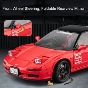 Red Honda NA1 1:22 Scale Model Sports Car 13 S0f7c9caa652f4293b7090390748032a7H