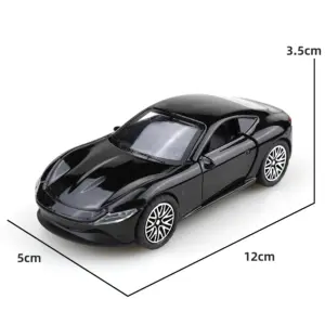 Diecast Pull-Back Sports Car in Red, Yellow & Black 14 S111ea7ebc2494118ae8264e98c7efeed4