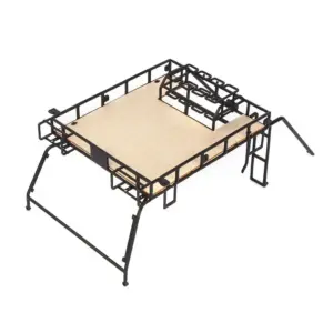 RC 1/10 Scale Metal Roof Luggage Rack for Off-Road Vehicles 18 S119ca929b24f4f12972ac38d2b8ac119X