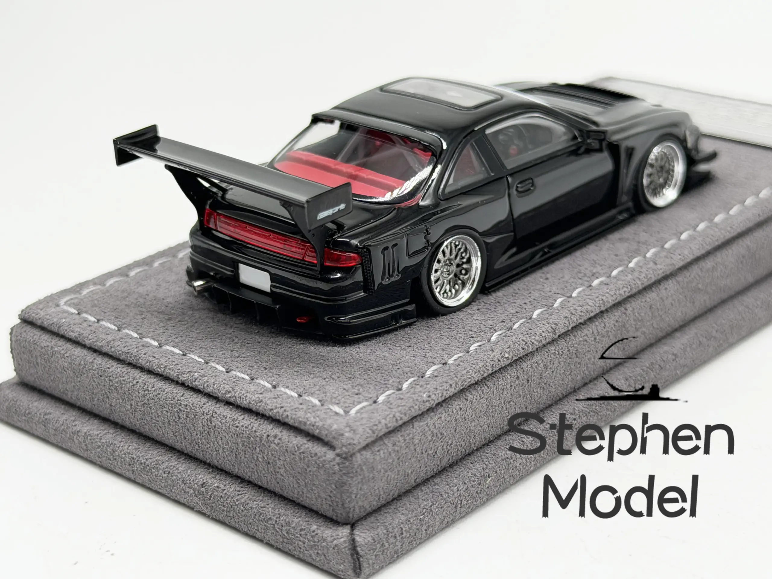 Mortal Black Silvia S14 1:64 Diecast Model 4 Mortal Black Silvia S14 1:64 Diecast Model - Image 4