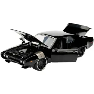 Black Dodge Plymouth GTX Diecast Model 1:24 Scale 6 S14592c4a381b452d8332a2f3e144ca6fp