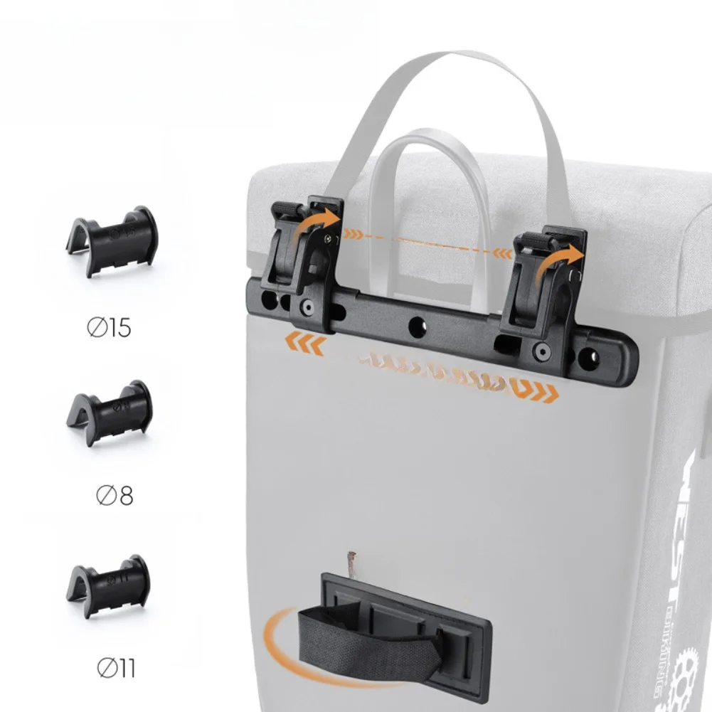 Grey Cycling Backpack by MUQZI 2 Grey Cycling Backpack by MUQZI - Image 2