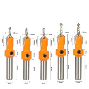 SHENSEN 8mm Countersink & Screw Extractor Set 15 S150c8b9a55674653b953fa281c6a417dE