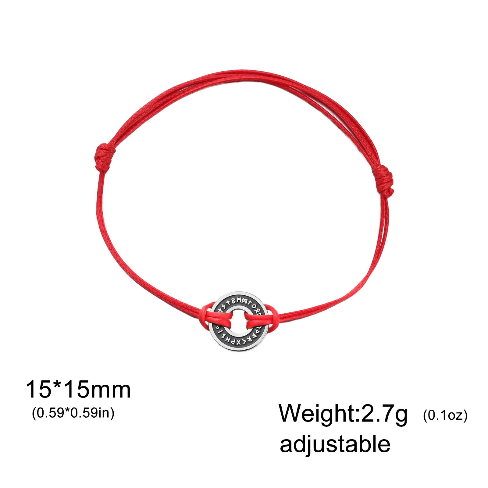 Stainless Steel Nordic Runes Bracelet 9 Stainless Steel Nordic Runes Bracelet - Image 9