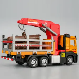 1:32 Alloy Logging Crane Toy for Collectors