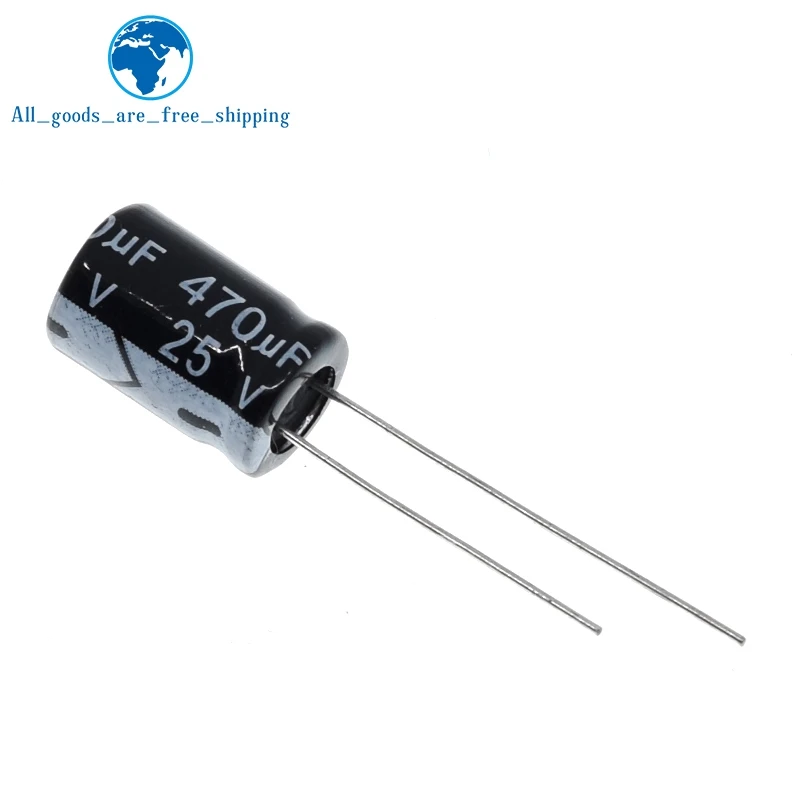 20-Pack 470μF 25V Electrolytic Capacitors for STM Devices 2 20-Pack 470μF 25V Electrolytic Capacitors for STM Devices - Image 2