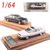 1/64 Lexus LS400 Diecast Model XF10 in Silver & Gray