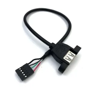 30cm USB and Dupont Motherboard Extension Cable 8 S16f028fec1914b8998af456f1cd5a04eA