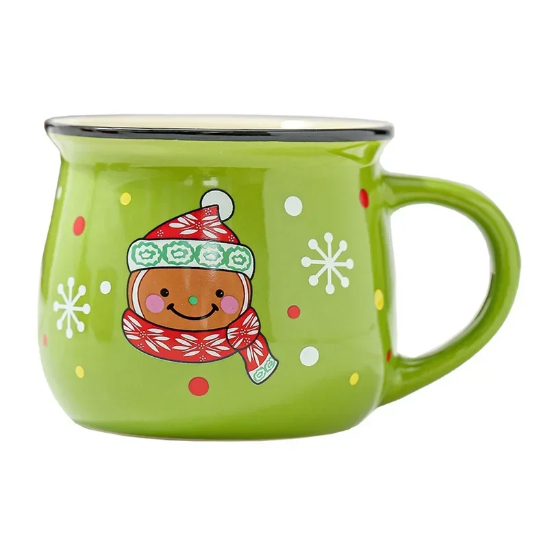 Festive 350mL Ceramic Holiday Mug with Cartoon Designs 7 Festive 350mL Ceramic Holiday Mug with Cartoon Designs - Image 7