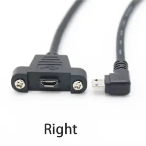 90° Micro USB Extension Cable for Industrial Use 10 S18e30f355a8b4aeabbc0dea822a4a6f9i