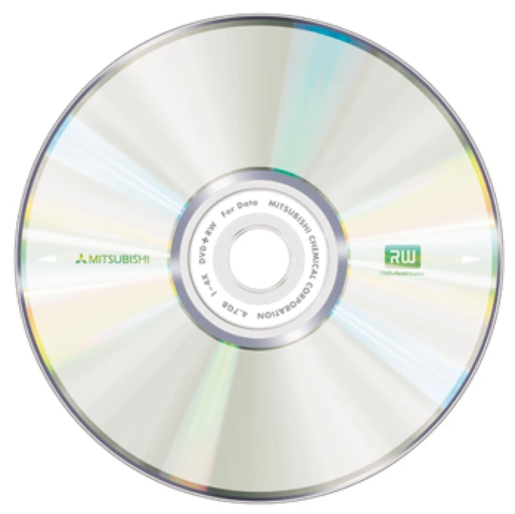 Set of 5 DVD+RW Discs 4.7GB 4X Speed 2 Set of 5 DVD+RW Discs 4.7GB 4X Speed - Image 2