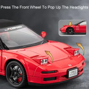 Red Honda NA1 1:22 Scale Model Sports Car 11 S19f1b713e2aa4bd5b147dad6ec1fe36eH