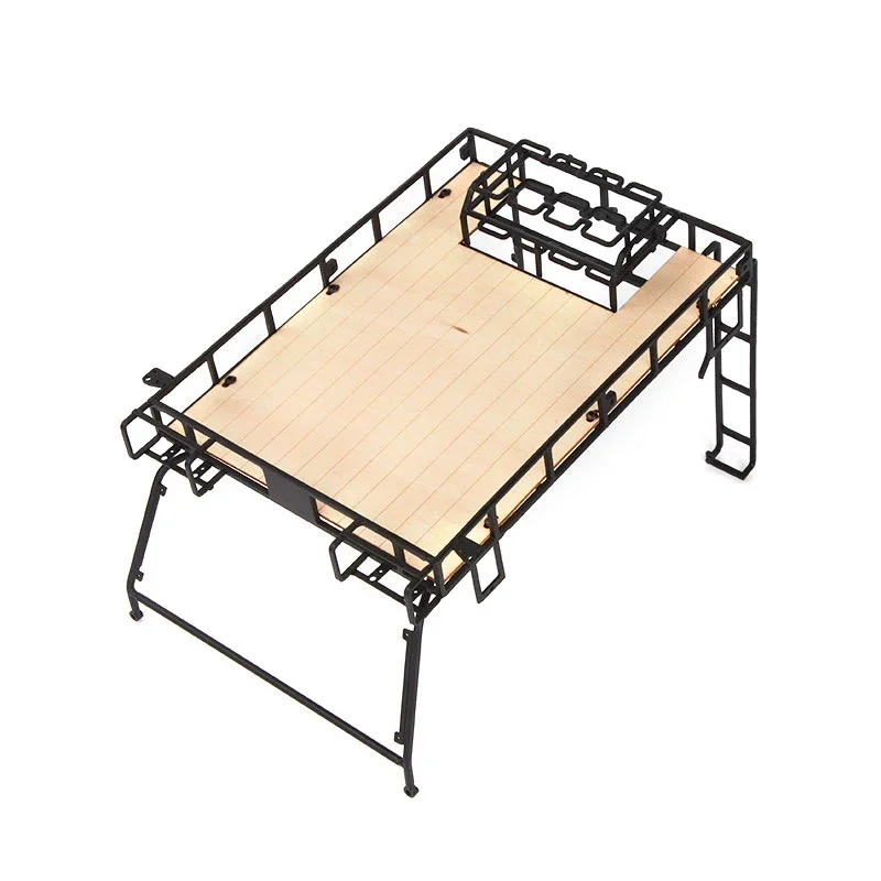 RC 1/10 Scale Metal Roof Luggage Rack for Off-Road Vehicles 7 RC 1/10 Scale Metal Roof Luggage Rack for Off-Road Vehicles - Image 7