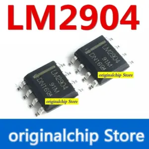 Original LM2904 Dual Op-Amp ICs (Set of 5)