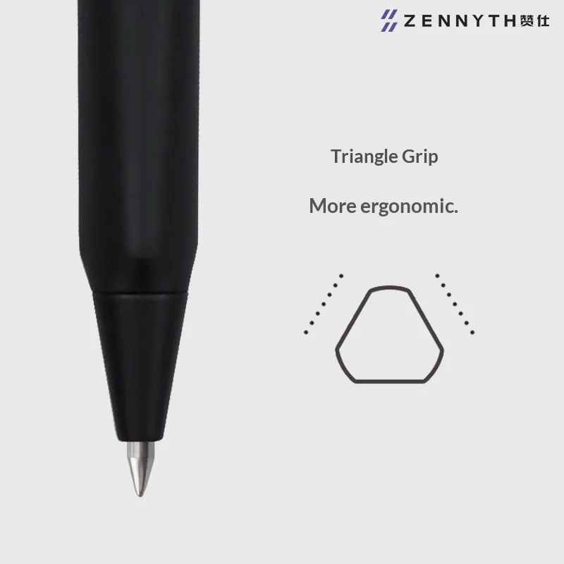 Stylish 0.5mm Metal Barrel Gel Pen 2 Stylish 0.5mm Metal Barrel Gel Pen - Image 2