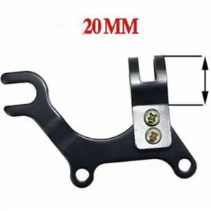 Black Stainless Steel Bike Brake Adapter for Disc Brakes 8 S1b605cefd2bc46df97fa5d9befd30b54H