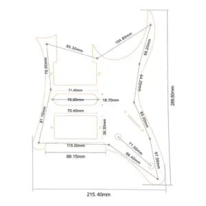 MIJ 2550Z HSH Strat Pickguard in Vibrant Colors 15 S1ba7513d8897429b88fec08e263e6738x 1