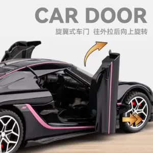 1:32 Scale Diecast Supercar Model in Multiple Colors 14 S1bf74eff223042a893bb1bc566e46c7eF