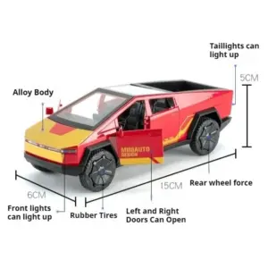 1:32 Scale Diecast Pickup Truck with Lights 15 S1cf6a130e38a4af2b94fb32fe5b05ee2v