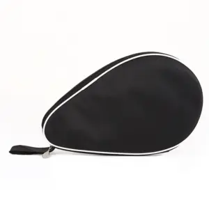 Portable Table Tennis Racket Cover with White Trim 13 S1d939f7e480142b0973828d3fe598144Y