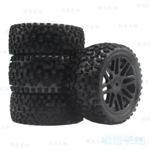 Off-Road RC Tire Set with Aluminum Rims 9 S1e239eb4757d4150ac512648534f0f53i