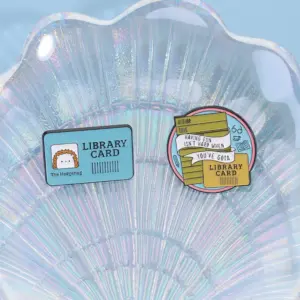 Playful Literary Library Card Brooch for Adults 12 S1ea20a36f6a34a4380ab141adb3e25f5q